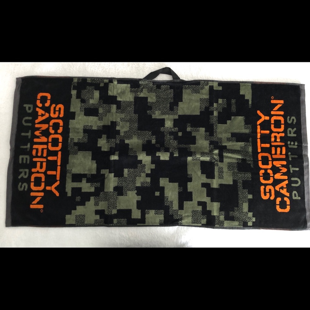 Scotty Cameron Golf Towel Camouflage/Green